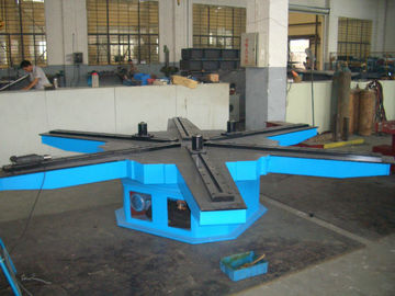 CNC 맷돌로 갈기를 위한 용접 수평한 회전하는 테이블/정밀도 테이블